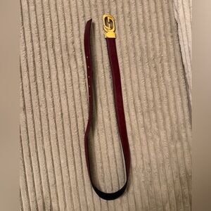 BNWOT | Vintage 1970’s Gold Gucci Reversible Leather Belt